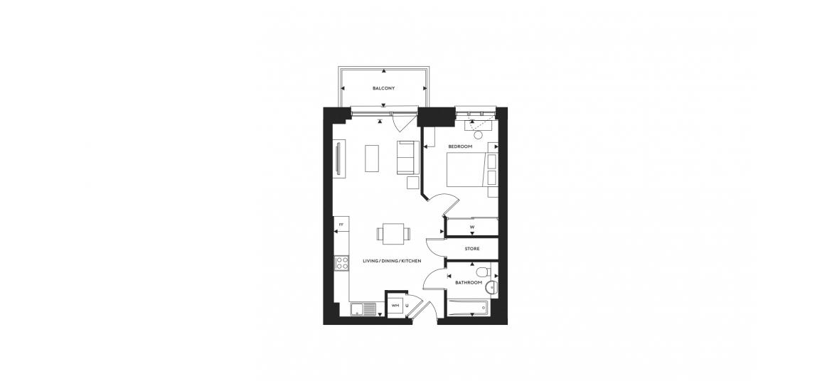 ARC AT WEMBLEY 544 SQ.FT 1BDRM SW02.04.16