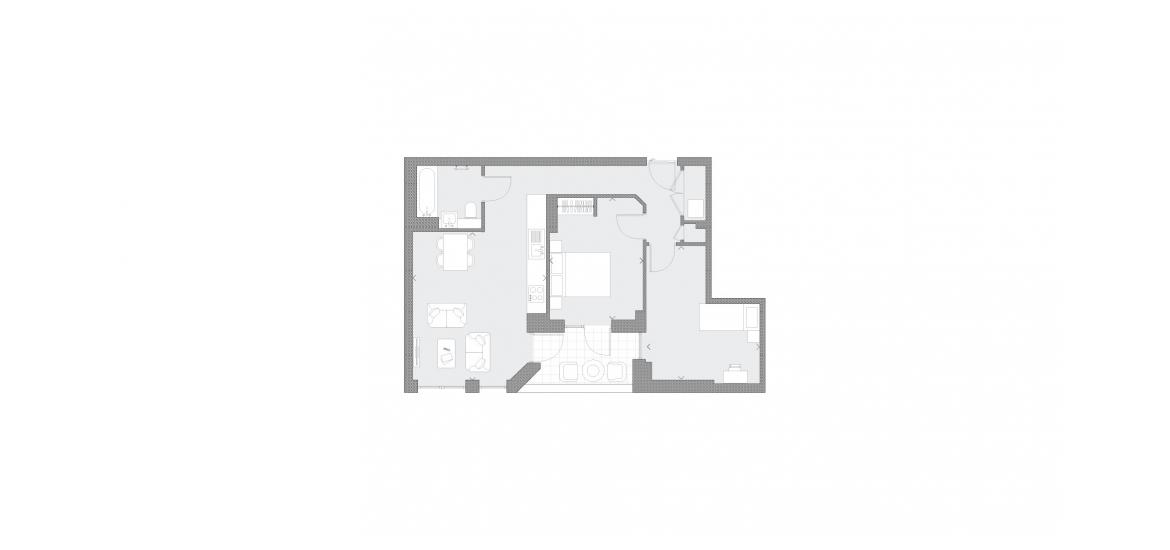 MERIDIAN ONE 708 SQ.FT 2BDRM