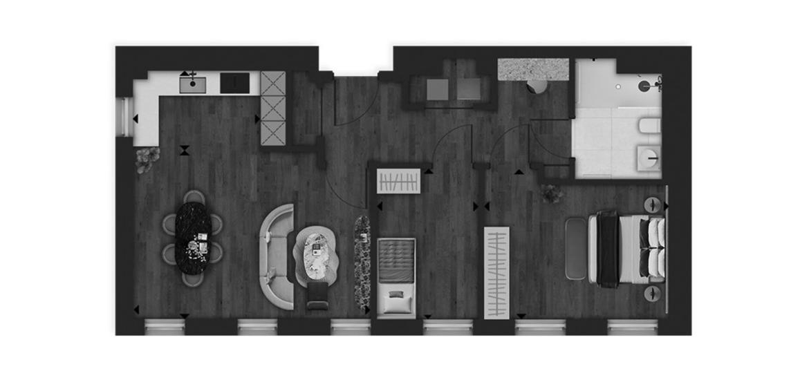 2 BEDROOM 819 SQ.FT