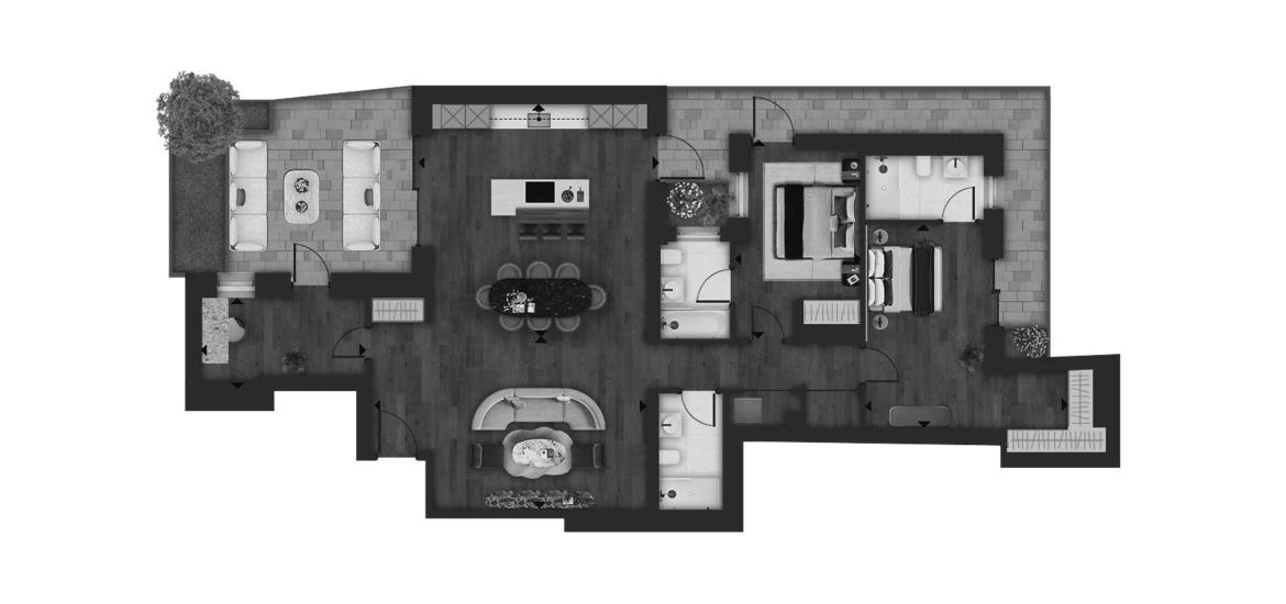 3 BEDROOM 1419 SQ.FT