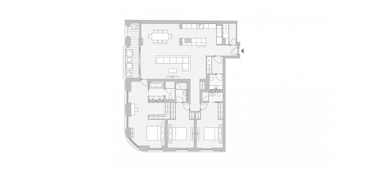 MARYLEBONE SQARE 1938 SQ.FT 3BDR