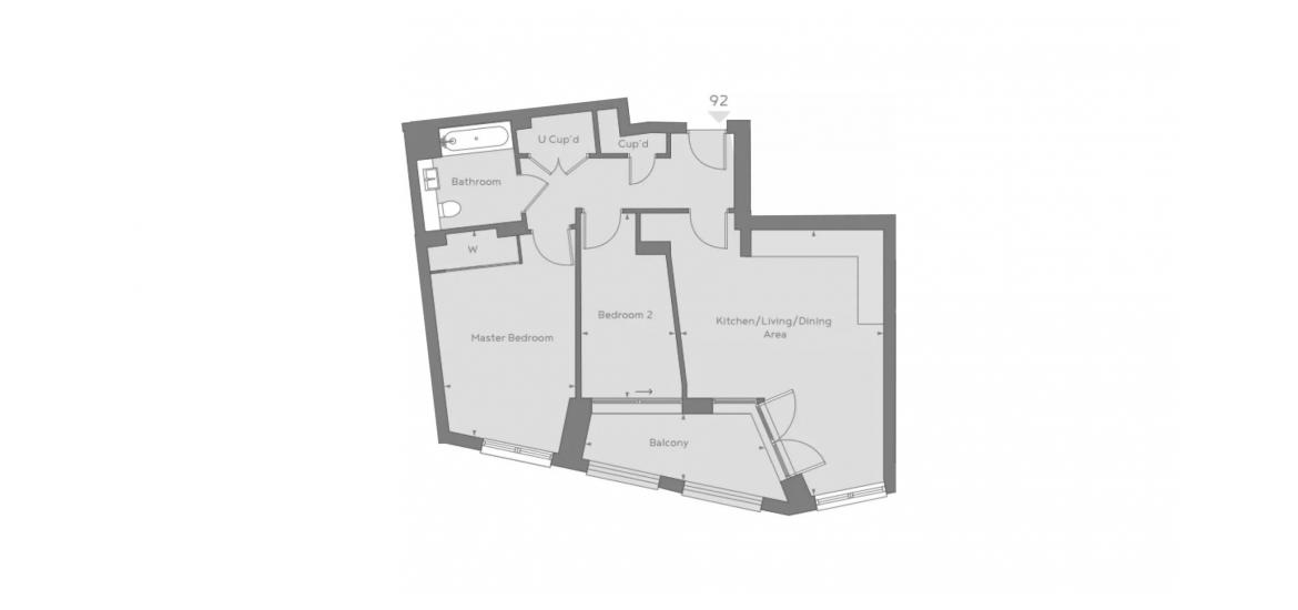 QUARTET 753 SQ.FT BARBEL COURT PLOT 92