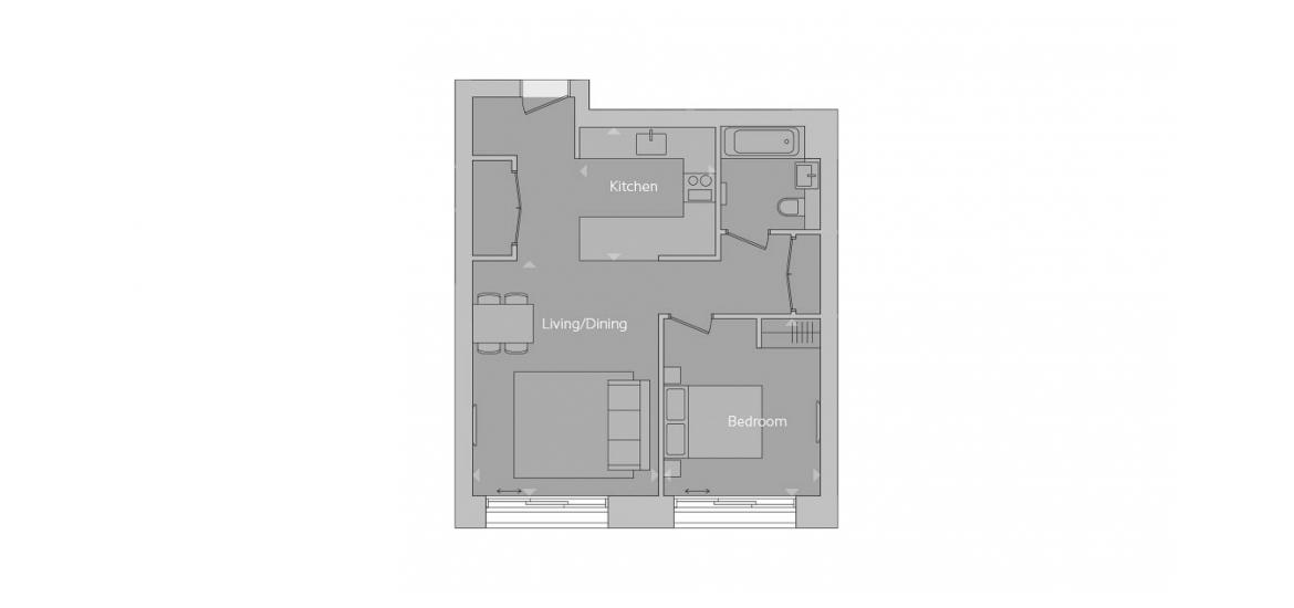 POSTMARK 597 SQ.FT 1BDRM APPT 66