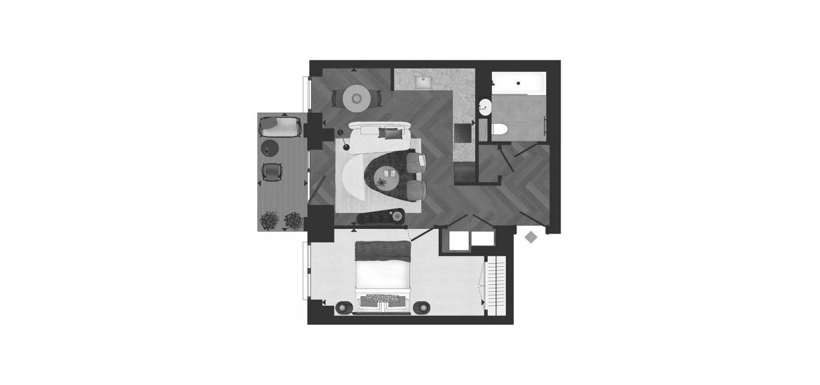 QUEENS CROSS 613 SQ.FT 1 BDRM