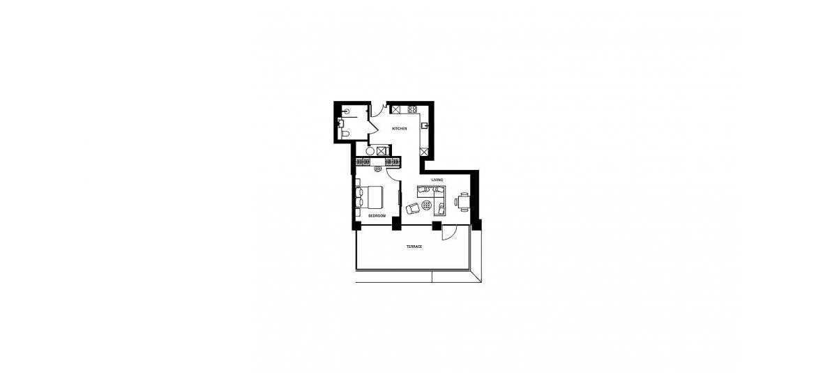 THE ARC 658 SQ.FT 1BDRM