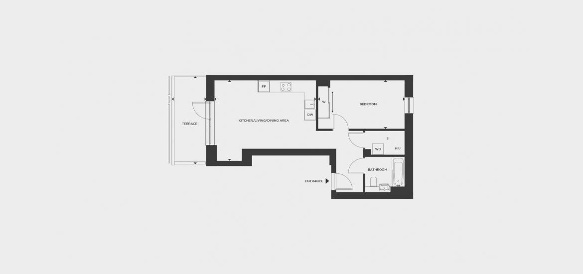 INDIGO HOUSE 552 SQ.FT 1 BDRM